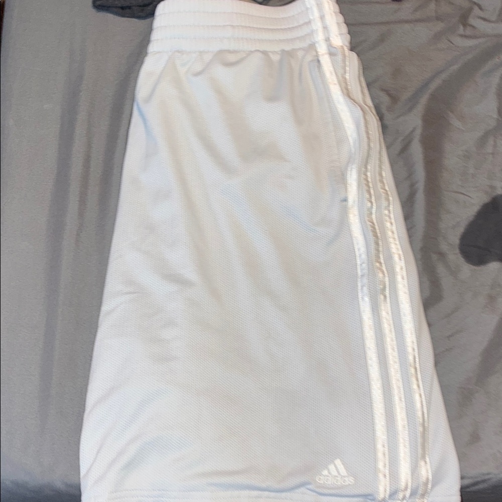 Adidas Light Gray Sports Shorts